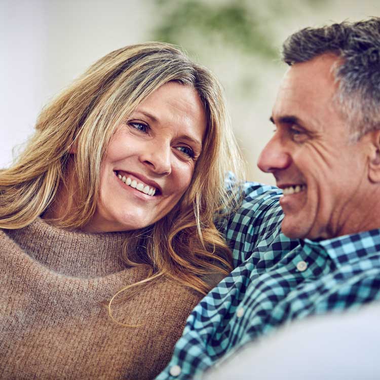 Older Smiling Couple